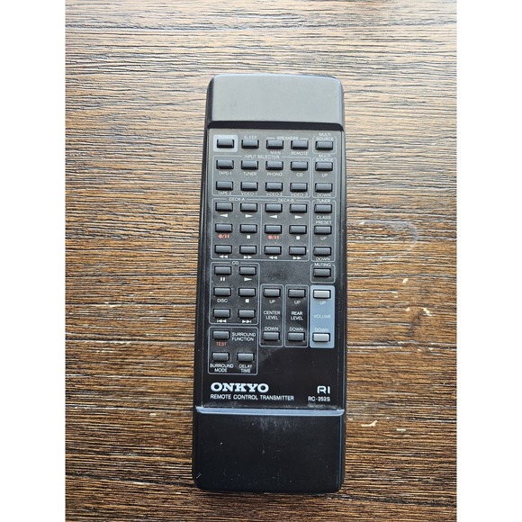 Genuine Onkyo RI RC-255S Remote Control Transmitter Black - Picture 1 of 3